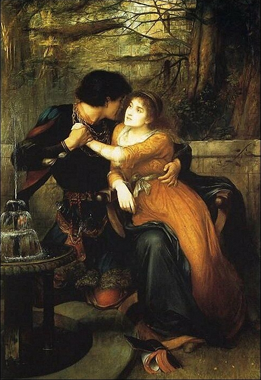 Paolo And Francesca by Edward Charles Halle